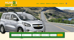 Desktop Screenshot of mundosrentacar.com